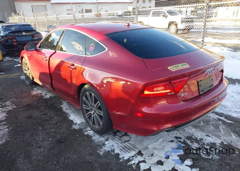 2012 Audi A7 Premium z USA, uszkodzony, nr VIN WAUWGAFC5CN036249